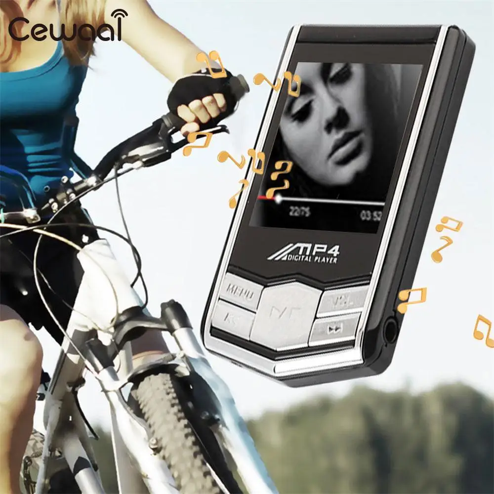 Cewaal 1,8 ''ЖК-дисплей 32 Гб MP3 4th поколения аудио музыкальный медиаплеер FM с микрофоном Наушники Hi-Fi наушники