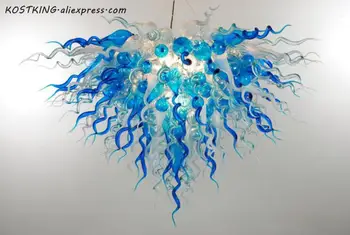 

LED Industrial Pendant Lighting Modern Hand Blown Glass Chandelier Pendant Lighting