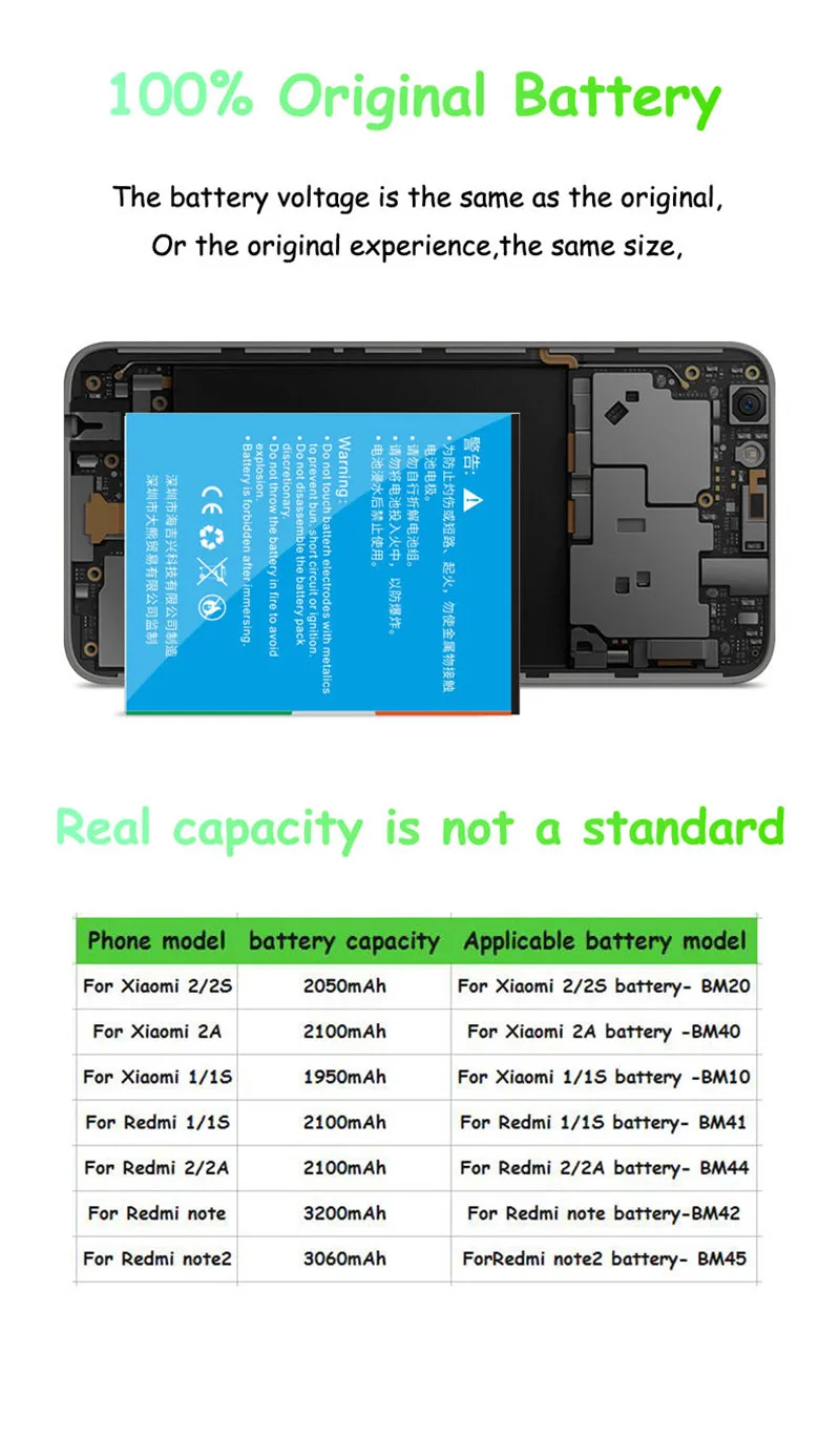 Da Xiong литий-полимерный аккумулятор BN43 для Xiaomi Redmi/Note 4X/Hongmi Note4X 4100 мАч запасные аккумуляторы для телефонов