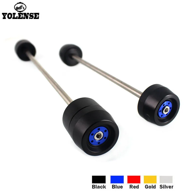 

For YAMAHA YZF-R1 YZFR1 YZF R1 2015 2016 2017 Motorcycle Accessories Front & Rear Axle Fork Crash Sliders Wheel Protector