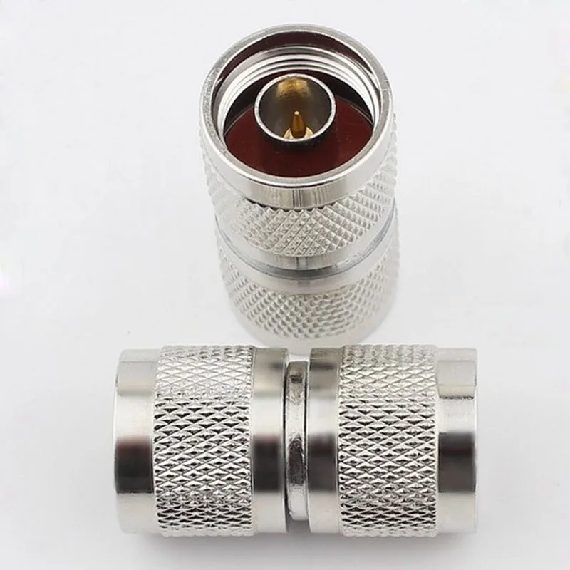 

20pcs High Quality Connector Jack Plug 50-12 Double Male Connector Plug L16 N-type Male Straight Converter