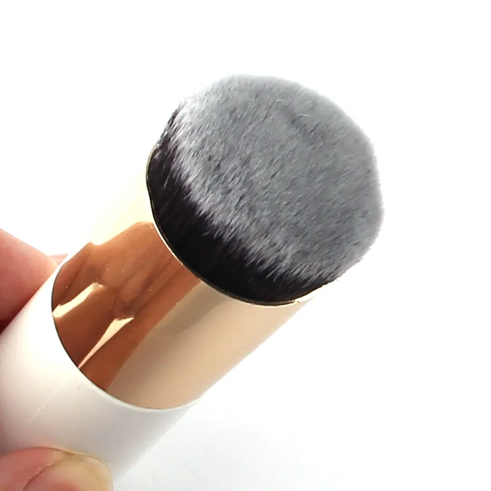 New Professional Beauty Cosmetic Foundation Face Powder Blush Brush Flat the Portable BB cream Chubby Makeup Brushes (13)