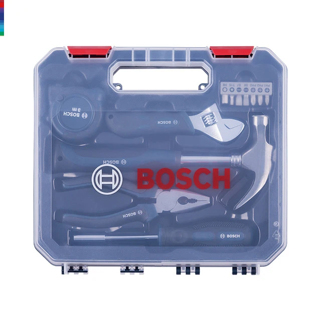 

Household multi-functional hardware toolbox Small exquisite version of hand tools 12 sets Hardware box carpentry maintenance