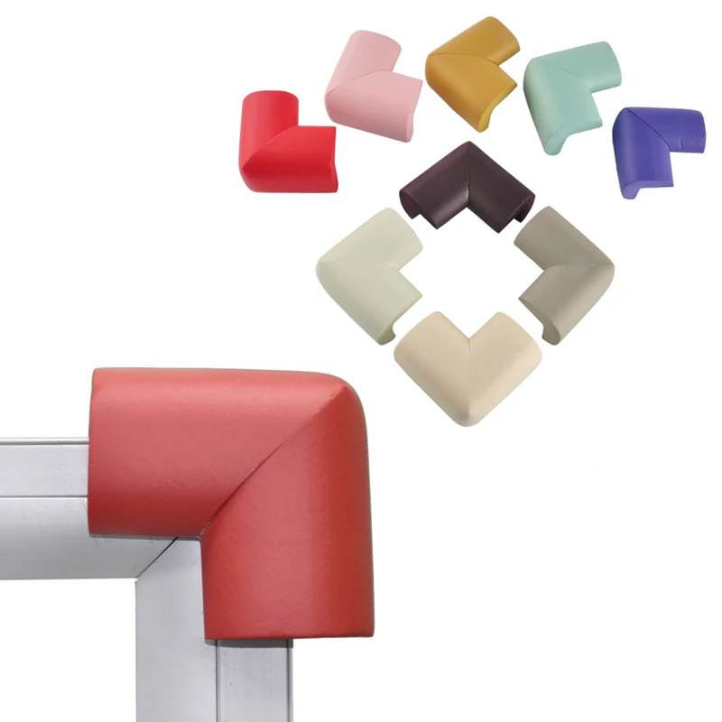 

10pcs/set Colorful Soft Baby Safe Corner Protector Kids Table Desk Children Safety Edge Right Angle Corner Guards Baby Care