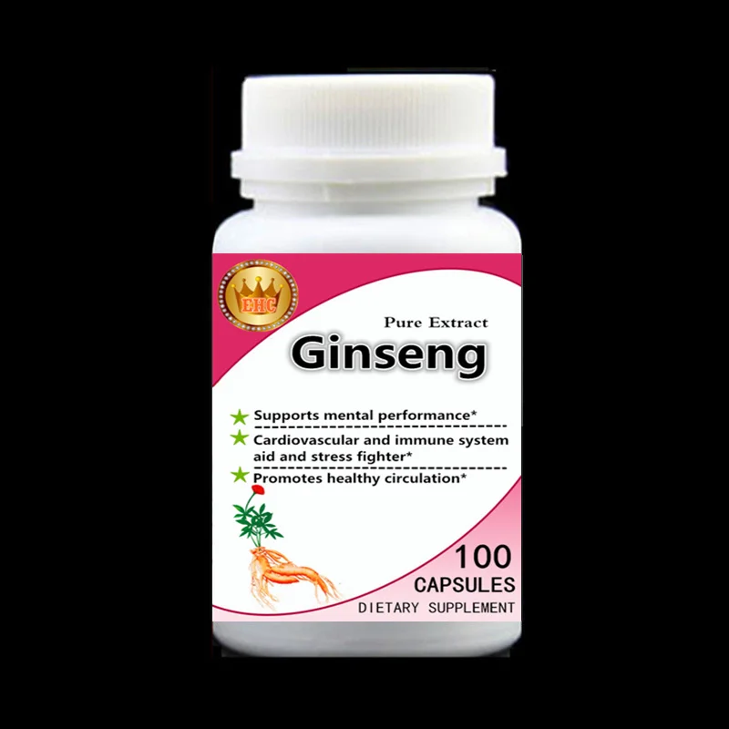NEW 2018 Korean Ginseng Extract,Supports mental performance,Immune system aid,relief fatigue,longevity Support,100pcs/bottle 100pcs bottle ahcc supplement powerful supports immune health liver function maintains natural killer cell activity