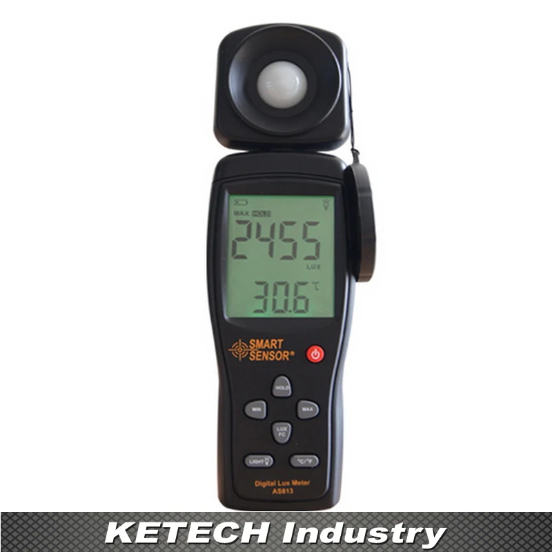 

AS813 Digital Portable Light Lux Meter 1~100.000lux