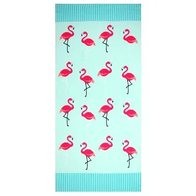 

Flamingo 100*180cm Absorbent Large Bath Towel Microfiber Towel Quick-Drying Beach Towels Spring/Autumn Swimming Towel for Adult