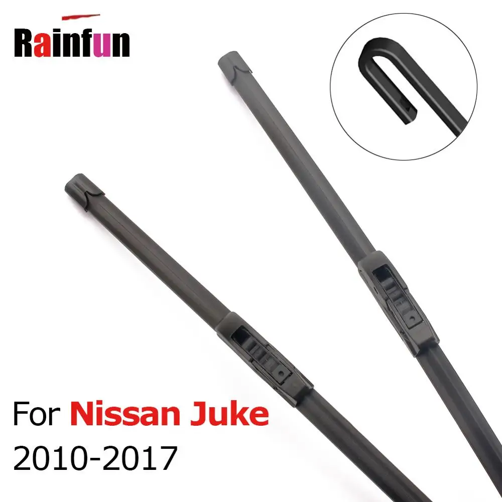 Автомобильные щетки стеклоочистителя RAINFUN для Nissan Juke 2010 2011 2012 2013 2014 2016 2015 2017