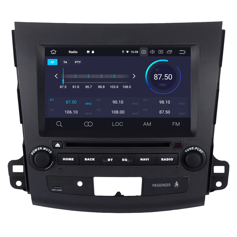 Excellent For Mitsubishi Outlander XL EX Android 9.0 2G+16G Quad Core Autoradio Car DVD Radio Stereo GPS Navigation Multimedia Player 3
