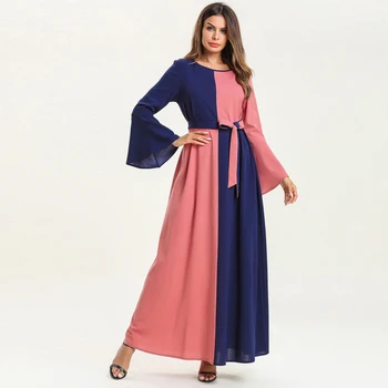 

Vestidos 2019 Women Kaftan Abaya Dubai Hijab Muslim Dress Caftan Robe Qatar UAE Ramadan Tesettur Elbise Turkish Islamic Clothing