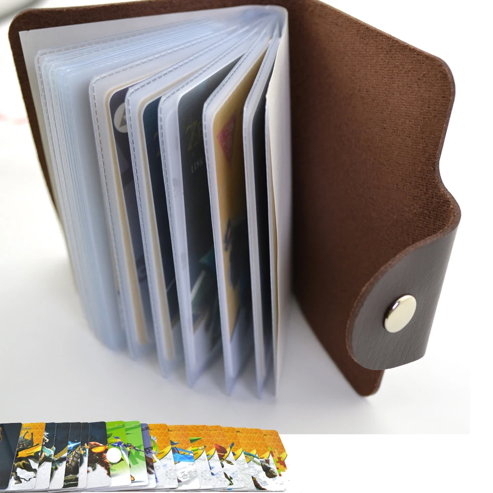 

22PCS Full Set for NFC Cards PVC Tag Card for Switch NS For Wii-U Game with card bag