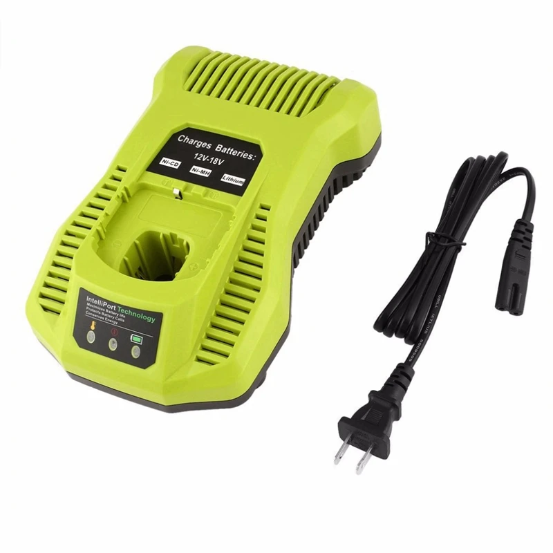 12 V-18 V Зарядное устройство Замена для Ryobi P117 Перезаряжаемые Батарея пакет Мощность инструмент Батарея Intelliport Технология (штепсельная Вилка