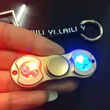 High Quality LED Light Hand font b Spinner b font Fidget Toys Fidget Cube Stress Cube