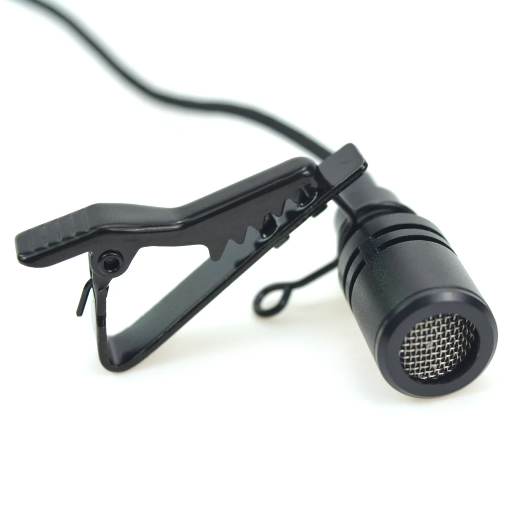 External Lavalier Lapel Clip-on Condenser Microphone for GoPro Hero 3 3+ 4