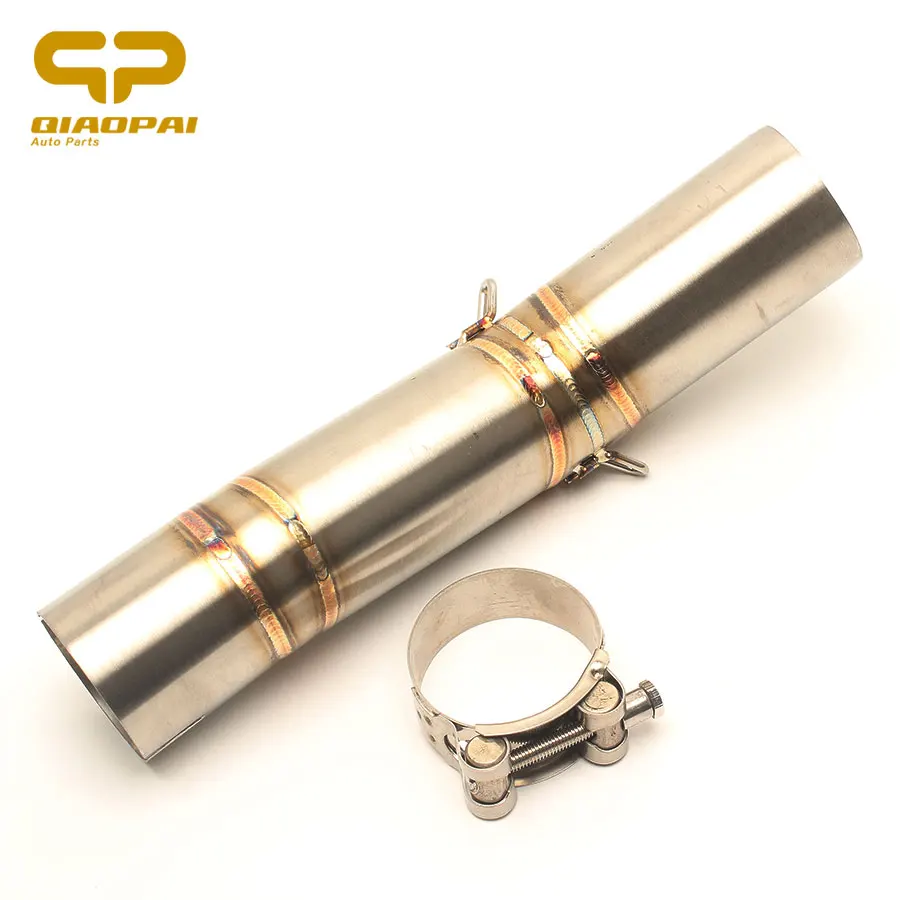 

Refit Motorcycle Exhaust Link Pipe Moto Escape Exhaust Middle Pipe Clamp For Suzuki GSXR600 600 GSXR750 K7 Moto Accessories