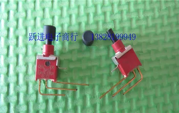 

Imported US EP12 Push Button Switch 0.4VA Miniature Gold Plating 3 Foot Bend Reset Switch with Cap