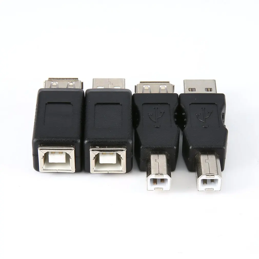Высокое качество 4 в 1 Комбинации адаптер USB адаптер для печати аудио адаптер 4 шт подходит для передачи аудио интерфейс