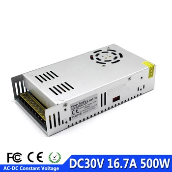 

30V 16.7A 500w Switching Power Supply 110v 220v AC to DC30v Power Supplies for Led strip cnc Router 3d printer