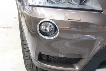 

2011-2015 For BMW X3 F25 Front Fog Lights Lamp Cover Trim Decoration Chrome ABS