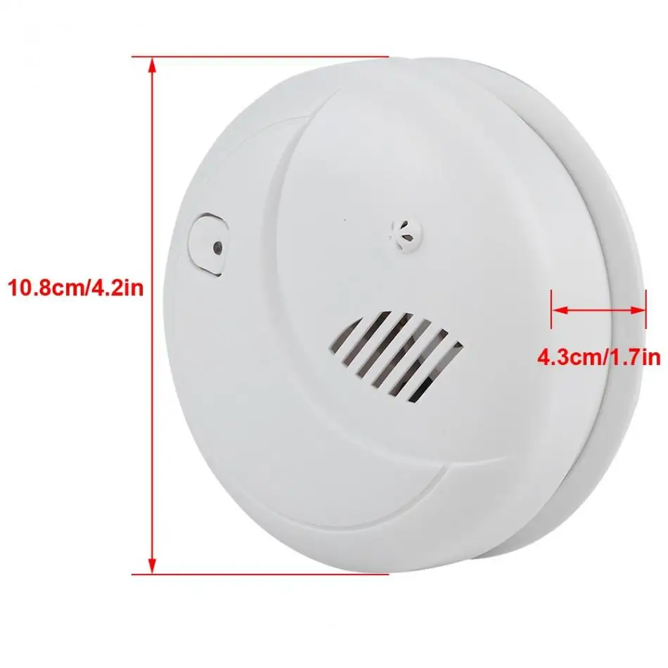 433 мГц BRJ-316 беспроводной огонь детекторы дыма тепла Термометры сигнализации для дома безопасности