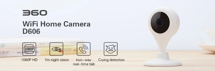 360 D706 ip-камера купольная ptz wi-fi камера 1080 p HD панорамирование/наклон/зум беспроводная камера безопасности, камера ночного видения, камеры для 2-полосная аудио