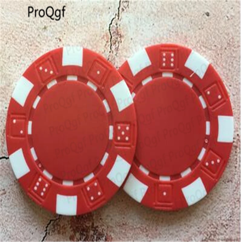 2Pcs A Set ABS chips game bingo duzhu