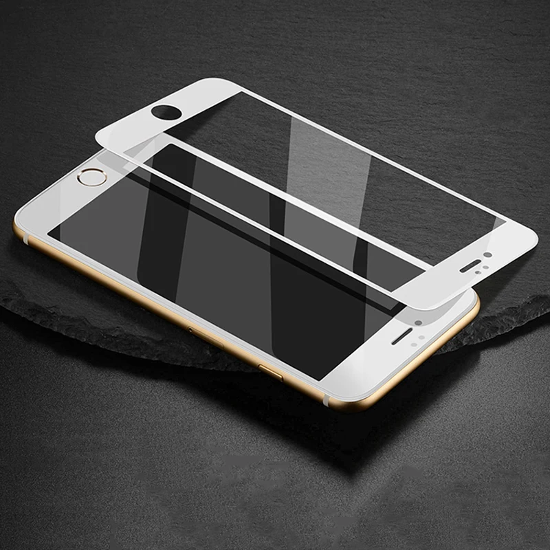 

3D Full Cover Screen Protector For iPhone 11 Pro 8 7 plus Shatterproof Glass on For iPhone X XS MAX XR Tempered Glass Front Film
