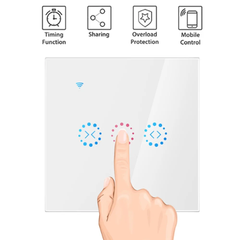 WiFi умный занавес переключатель гараж дверной контрольный мотор слепой ролик