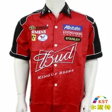 Новинка 2021, брендовая летняя одежда budweiser F1, командная Клубная одежда для машин, одежда для каратинга и дрифта, оригинальный комбинезон для одной машины Новинка 2021, брендовая летняя одежда budweiser F1, командная Клубная одежда для машин, одежда для каратинга и дрифта, оригинальный комбинезон для одной машины