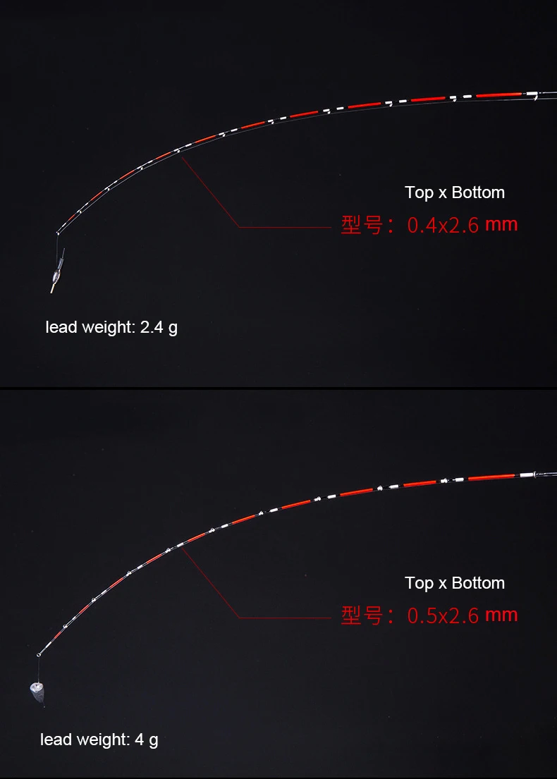 2 шт. 55 см наконечник для лодки/Плот удилища импортируется из стекловолокна из Кореи микро свинцовый плот удилище FRP аксессуары Полный керамические кольца вариант