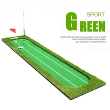CRESTGOLF indoor golf mats practice putting green double-baseline putter trainers golf training aids
