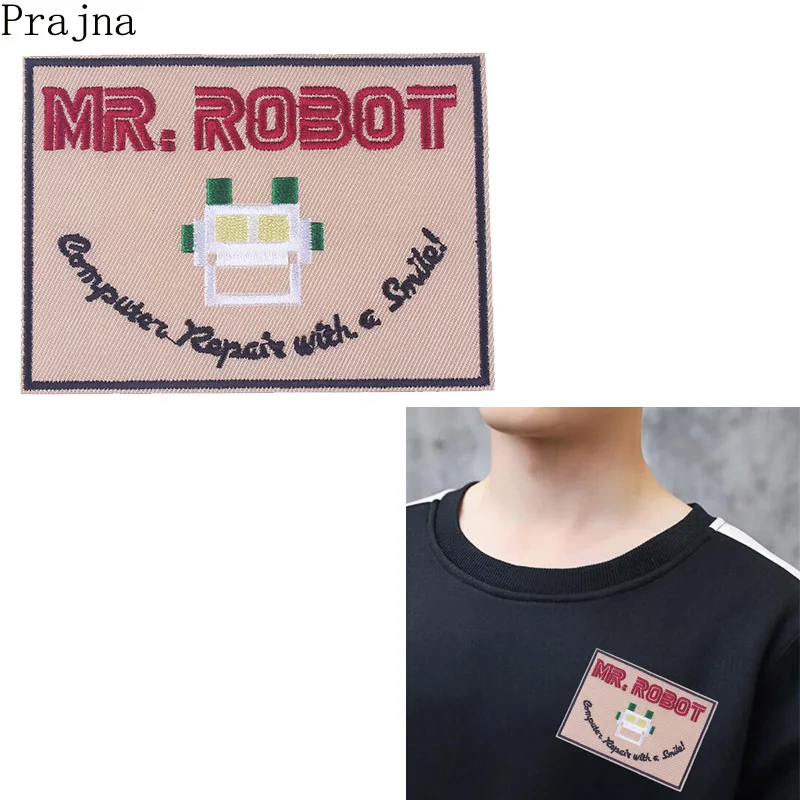 mr robot patch iron