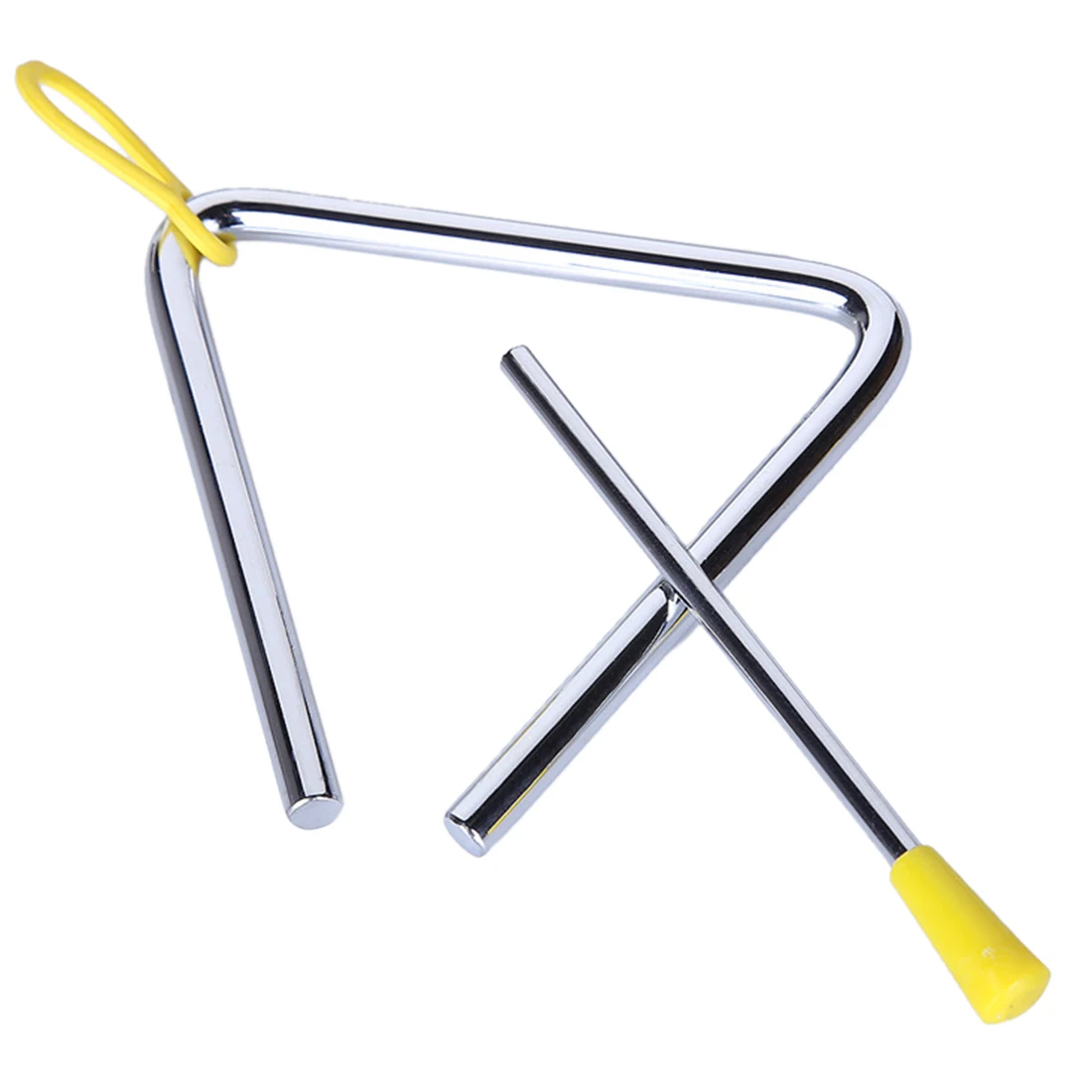 

6-inch Carl Orff Early Educational Percussion Musical Instruments Triangle Dinner Bell