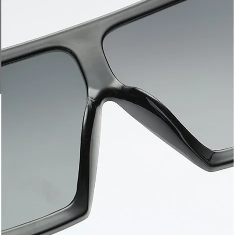 Новые стильные квадратные очки в большой ящик солнцезащитные очки для женщин в стиле ретро очки тренд красочные водительские очки