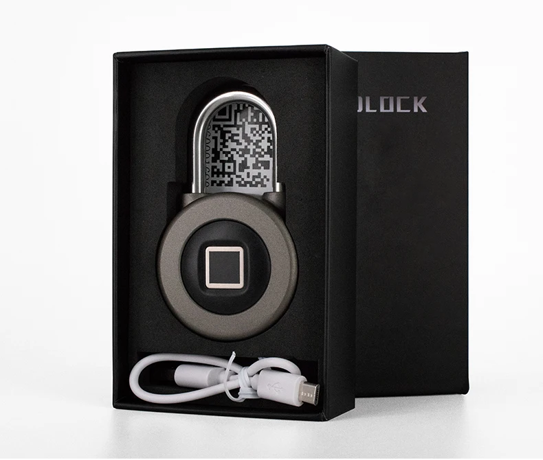 Умный замок отпечатков пальцев водонепроницаемый замок Смарт-приложение Bluetooth электронный замок открытый багажный ящик замок