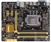 Настольная Материнская плата ASUS оригинальный B85M-G DDR3 разъем LGA 1150 материнская плата твердотельных интегрированы плата
