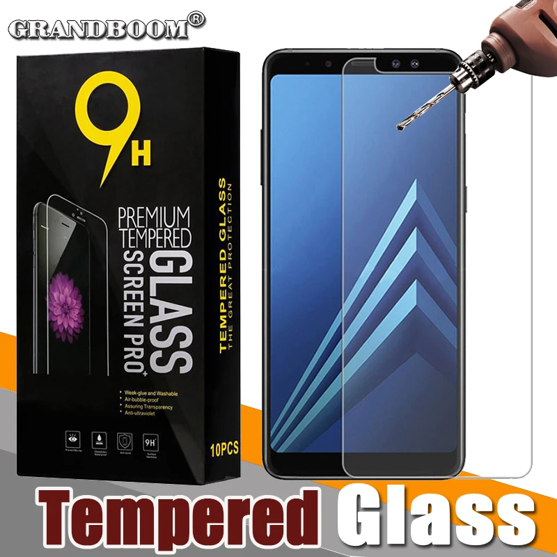 

10pcs 2.5D Tempered Glass Screen Protector For Samsung Galaxy Z1 Z2 Z3 Z4 ACE 3 4 A8S A9S Anti-Scratch Protective Guard With Box