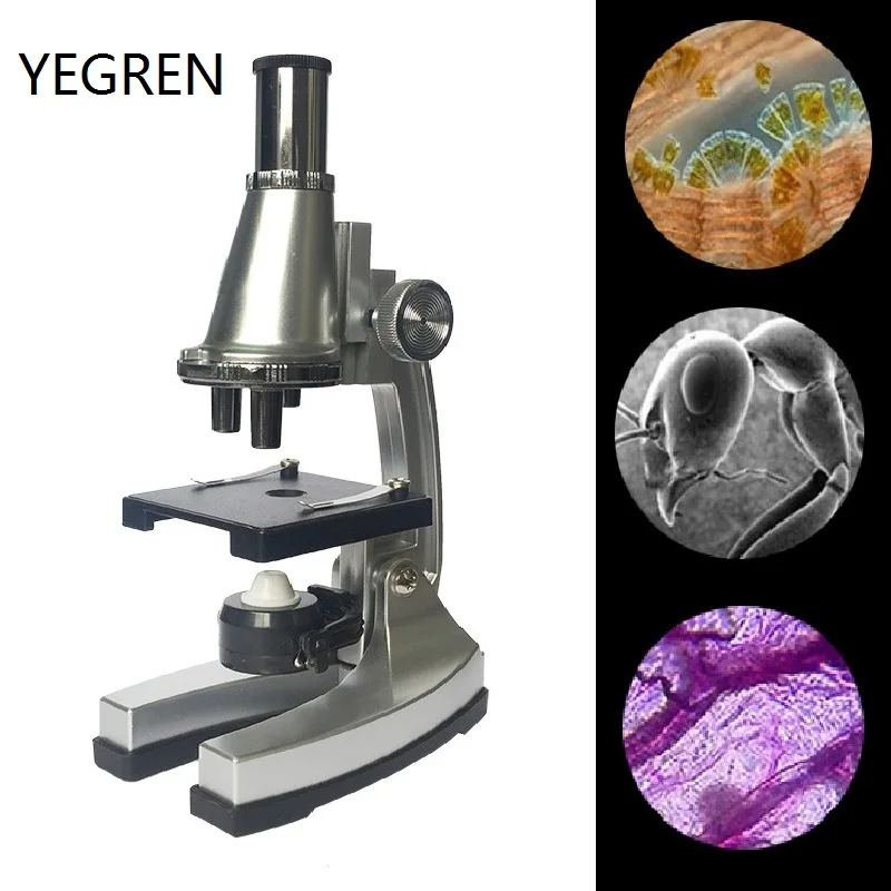 

Children Educational Microscope 300 600X 900X Illuminated Bio-microscope Toy Learning Science Christmas Birthday Gift Microscope
