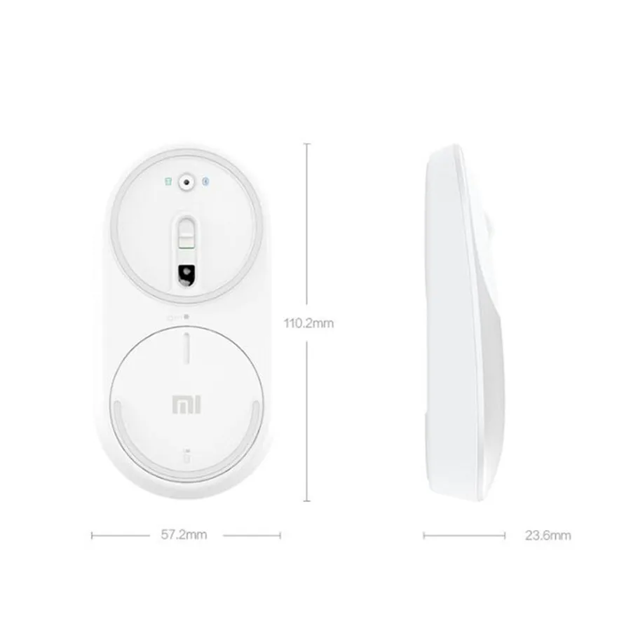 Оригинальная Xiao mi мышь XMSB01MW портативная беспроводная mi оптическая Bluetooth 4,0 RF 2,4 GHz двойной режим подключения mi офисная мышь