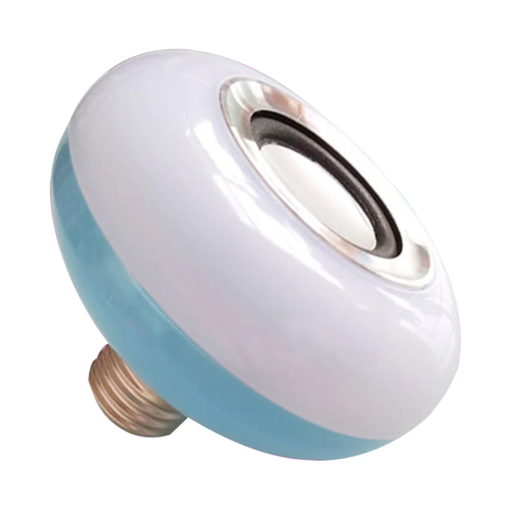 

E27 LED Bulb Lamp 13 Colors Music Play PC 6W Wireless Smart With Remote Controller Durable Light Bluetooth Speaker RGB