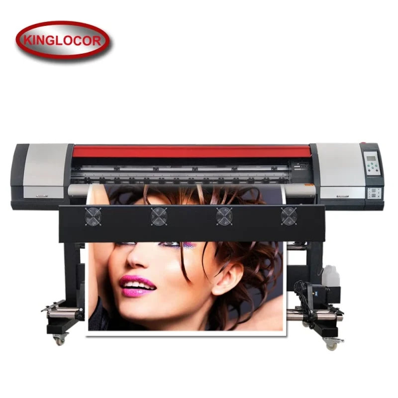one dx5 double 4 colors cmyk large format vinyl banners eco solvent