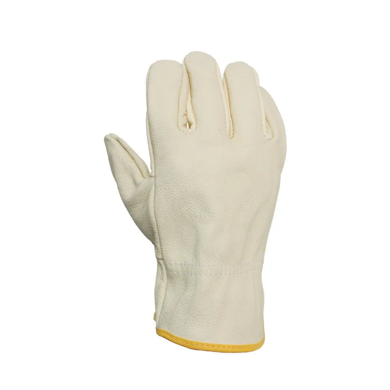

layer of the driver is full leather welding gloves Head layer cowhide leather special welder welding wear-resisting