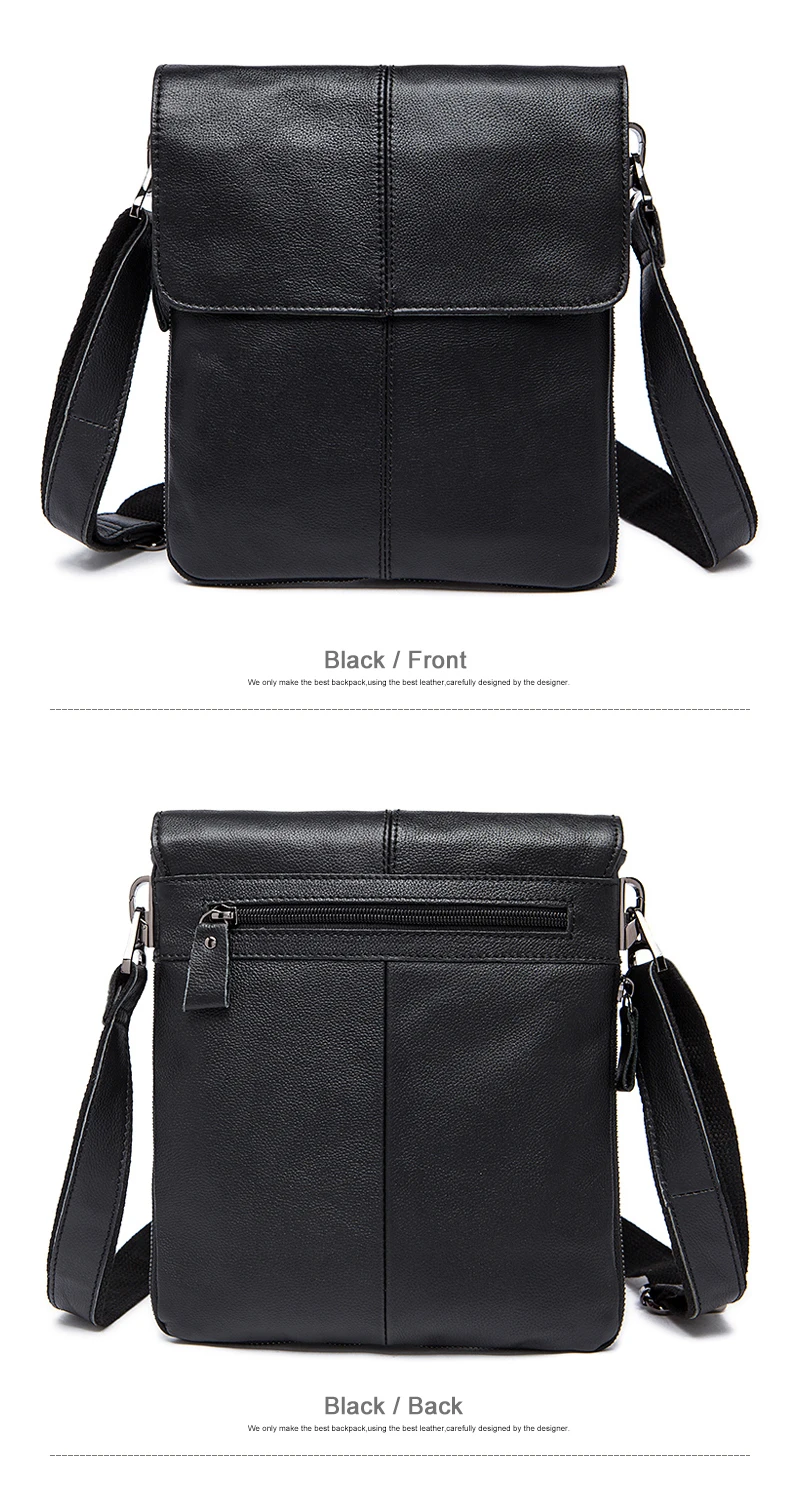 6 leather bag men