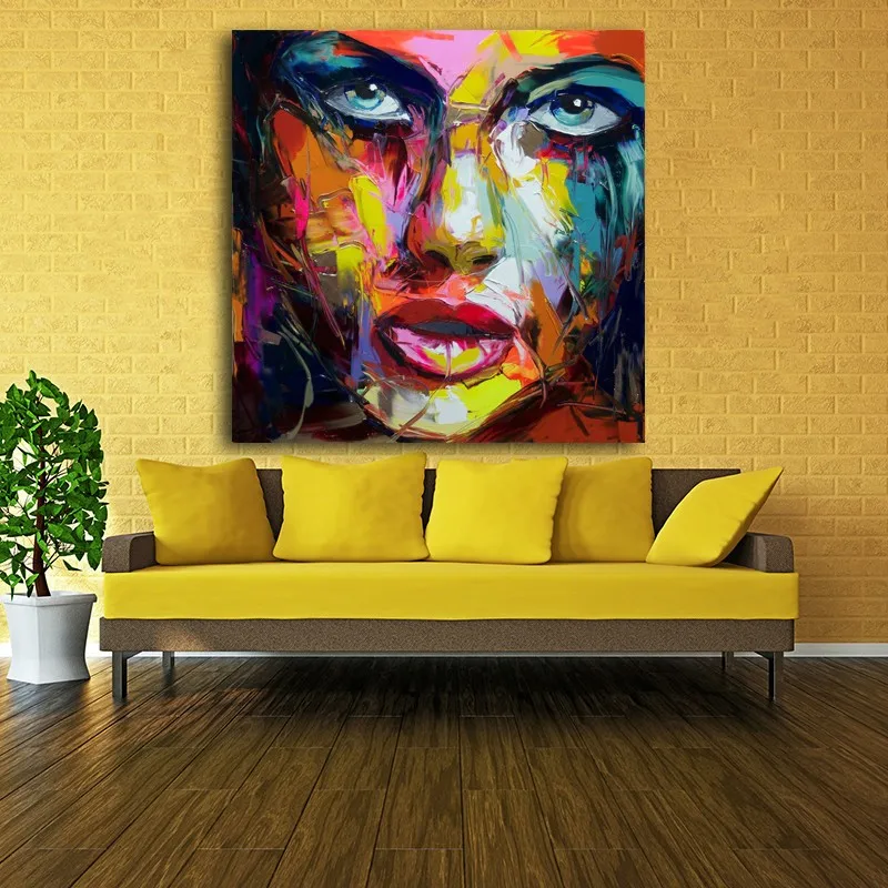 Французский Nielly Jordon картина маслом холст картины для гостиной настенный постер и