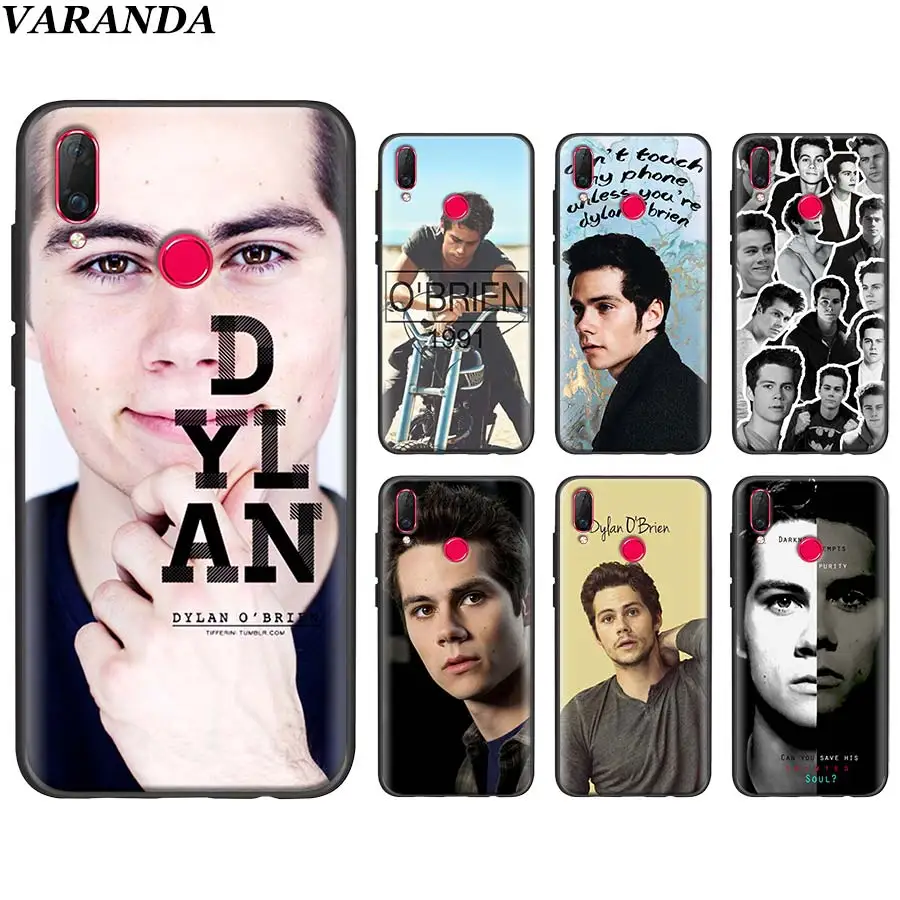 

Teen Wolf Dylan O'Brien Silicone Cases for Huawei Honor Y9 Y5 Y6 Y7 2019 View 20 Pro 10 20 Lite 8X Black Soft Case