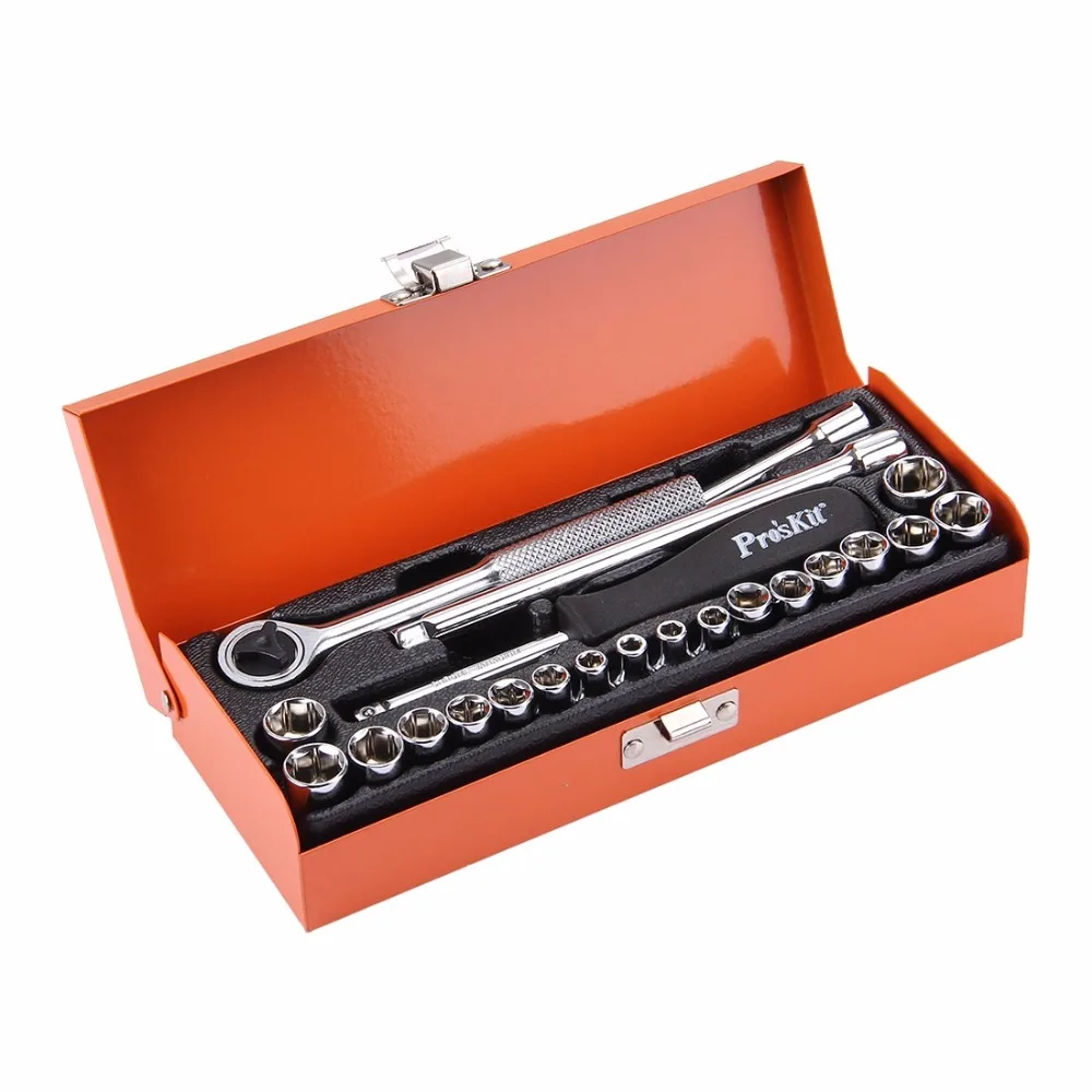 

Proskit 8PK-SD016 23 PCS 1/4 inch Socket Head Screwdriver Set