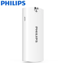 Philips dual usb power bank внешнее зарядное устройство резервного копирования универсальный для iphone 6s 7 samsung xiaomi телефоны таблетки powerbank