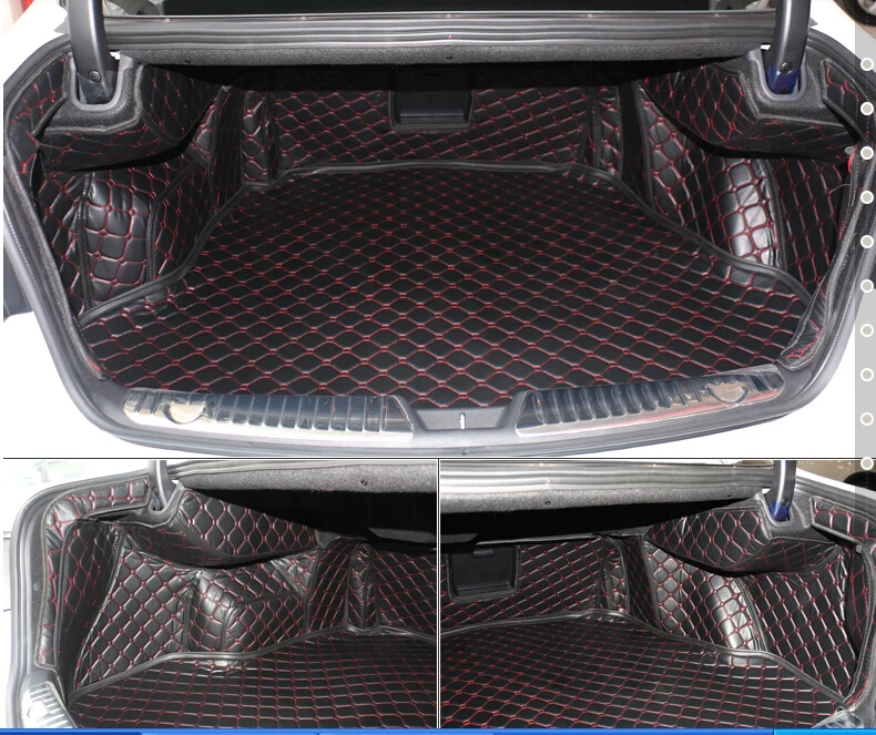 Высокое качество! Специальные автомобильные коврики для багажника для KIA Cadenza-2011 водонепроницаемые коврики для багажника для Cadenza