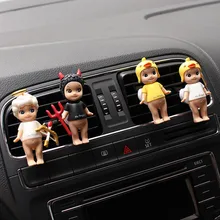 Внутренняя Автомобильная воздушная розетка вентиляционная Декоративная прищепка креативный Купидон Ангел фигура освежитель воздуха диффузор супер милый очаровательный автомобильный Декор