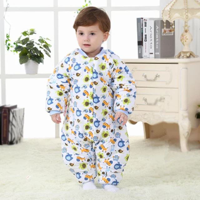 Baby 3 4 Years Old Sleeping Bag Autumn And Winter Cotton Padded Baby 3 4 Years Old Sleeping Bag Autumn And Winter Cotton Padded